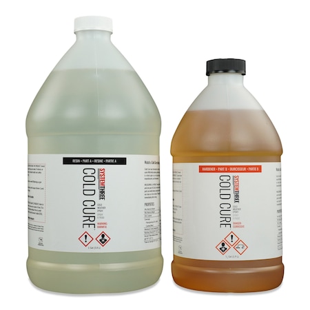 System Three Resins Cold Cure Epoxy Resin, 1.5 Gallon Kit F1000K46